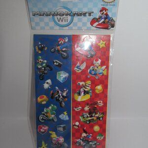 Nintendo Mario Kart Wii Stickers New In Package 2011 Video Games Christmas Gift